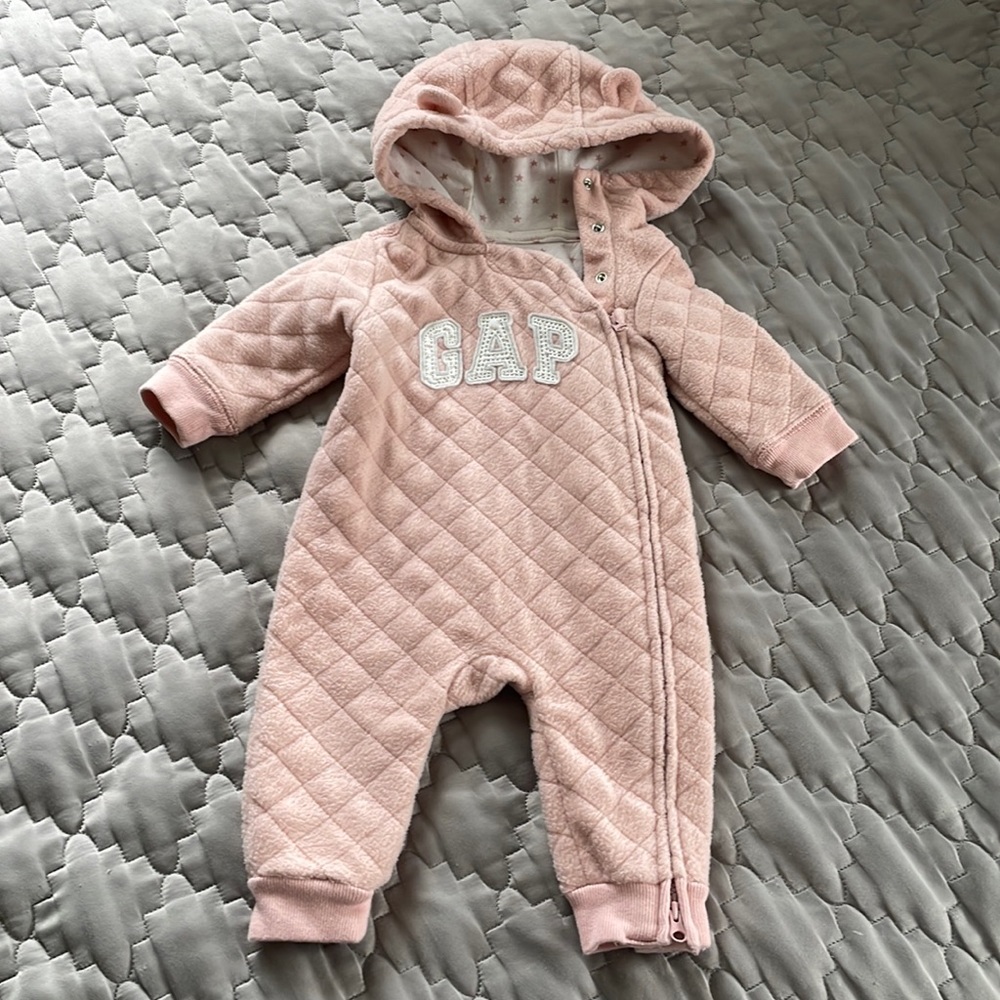 {Baby Gap} fleece bunting